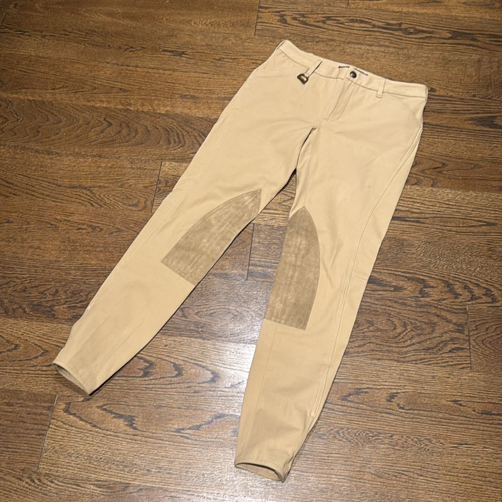 Ralph Lauren Equestrian Riding Pants with Suede Knee Patches